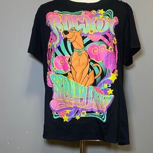 Black T-Shirt with Subtle Design